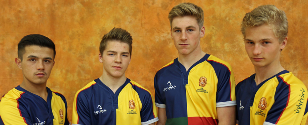 Young rugby players will be the pride of their schools as they take their skills on a Lions tour