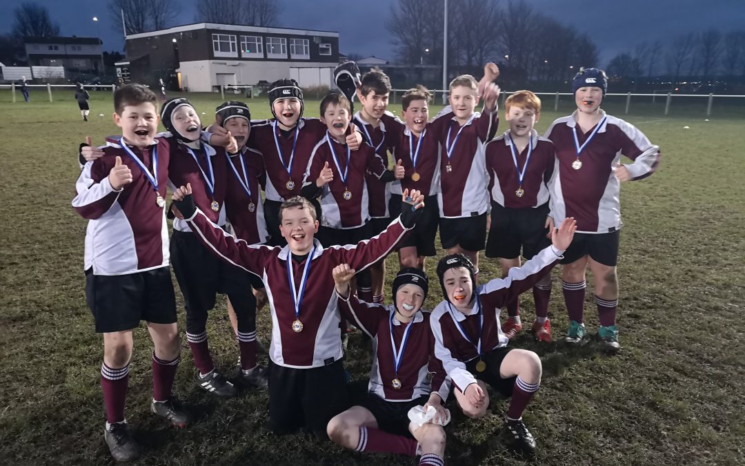Double win for invincible Year 7 Rugby team