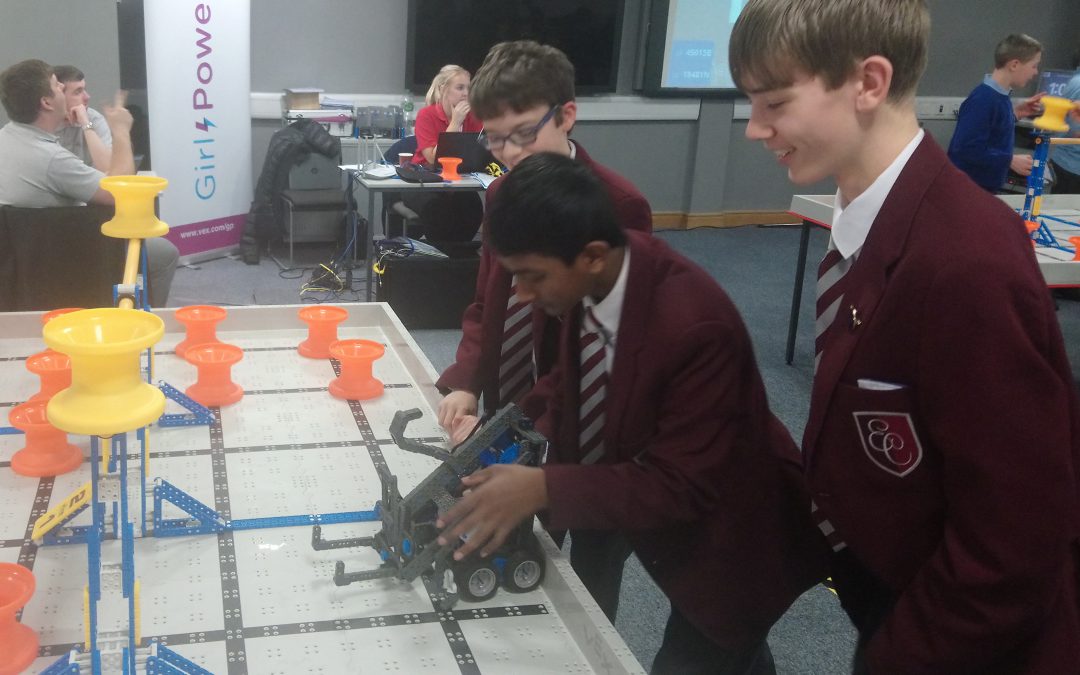 Robots rule at STEM contests