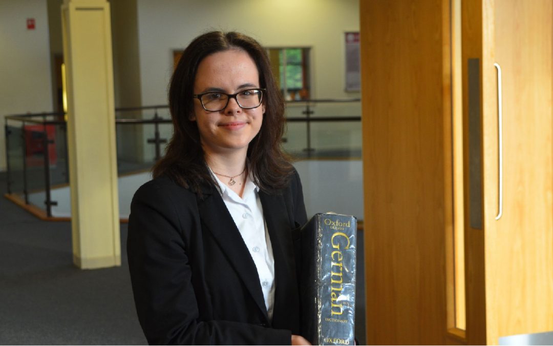 First prize from Oxford for talented Germanist