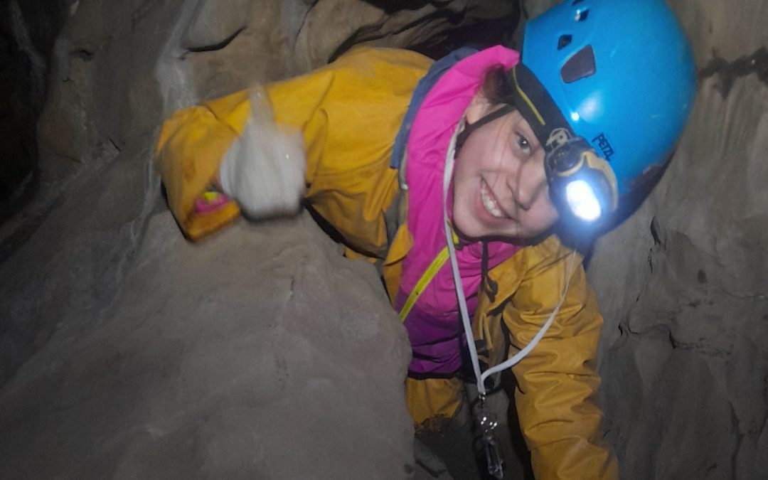 Crawling through the caves