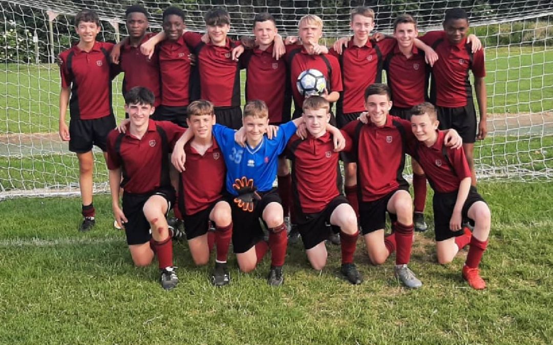 Year 9 footballers win Gateshead Cup in stunning 6-1 final!