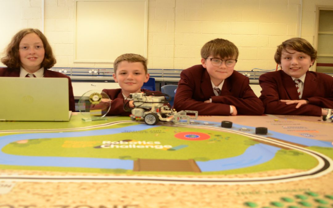 Robots go bananas to win place at National Final