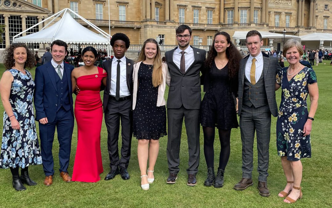 Royal reward for Gold Award holders