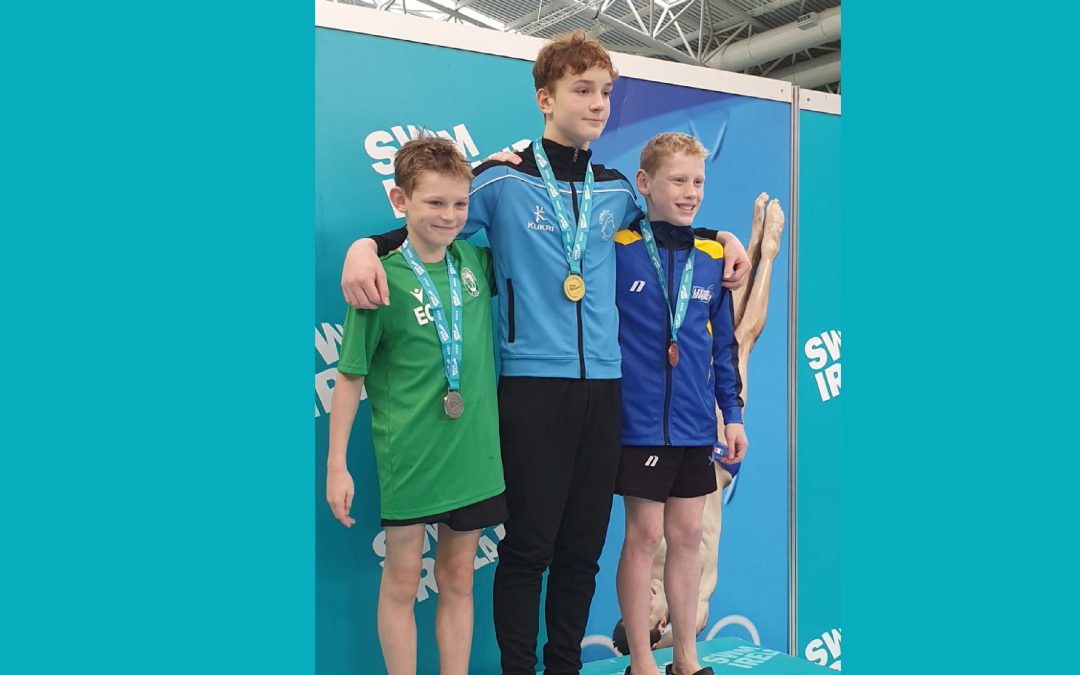 Evan makes a splash at Irish Diving Championships